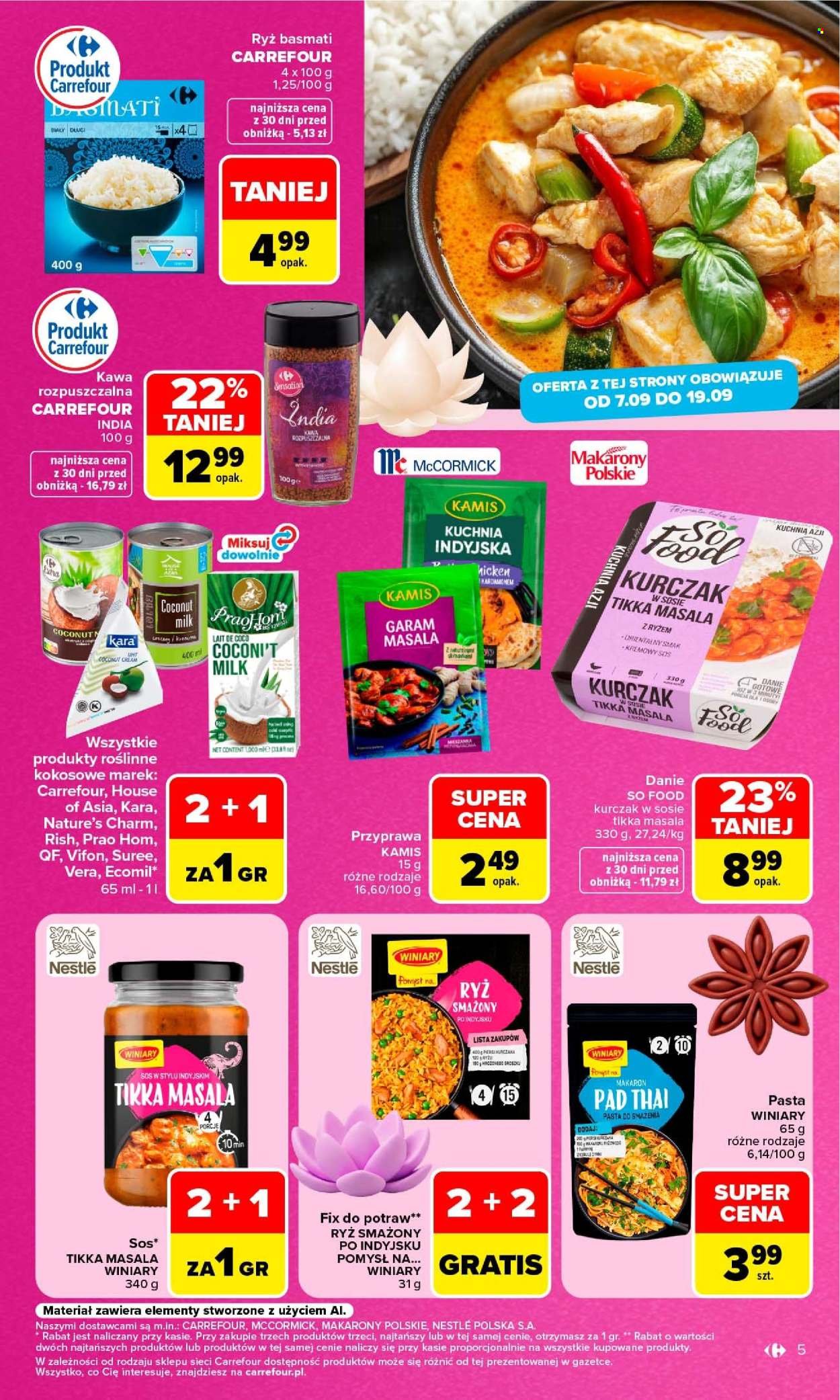 Gazetka CARREFOUR - Kuchnia indyjska i tajska
