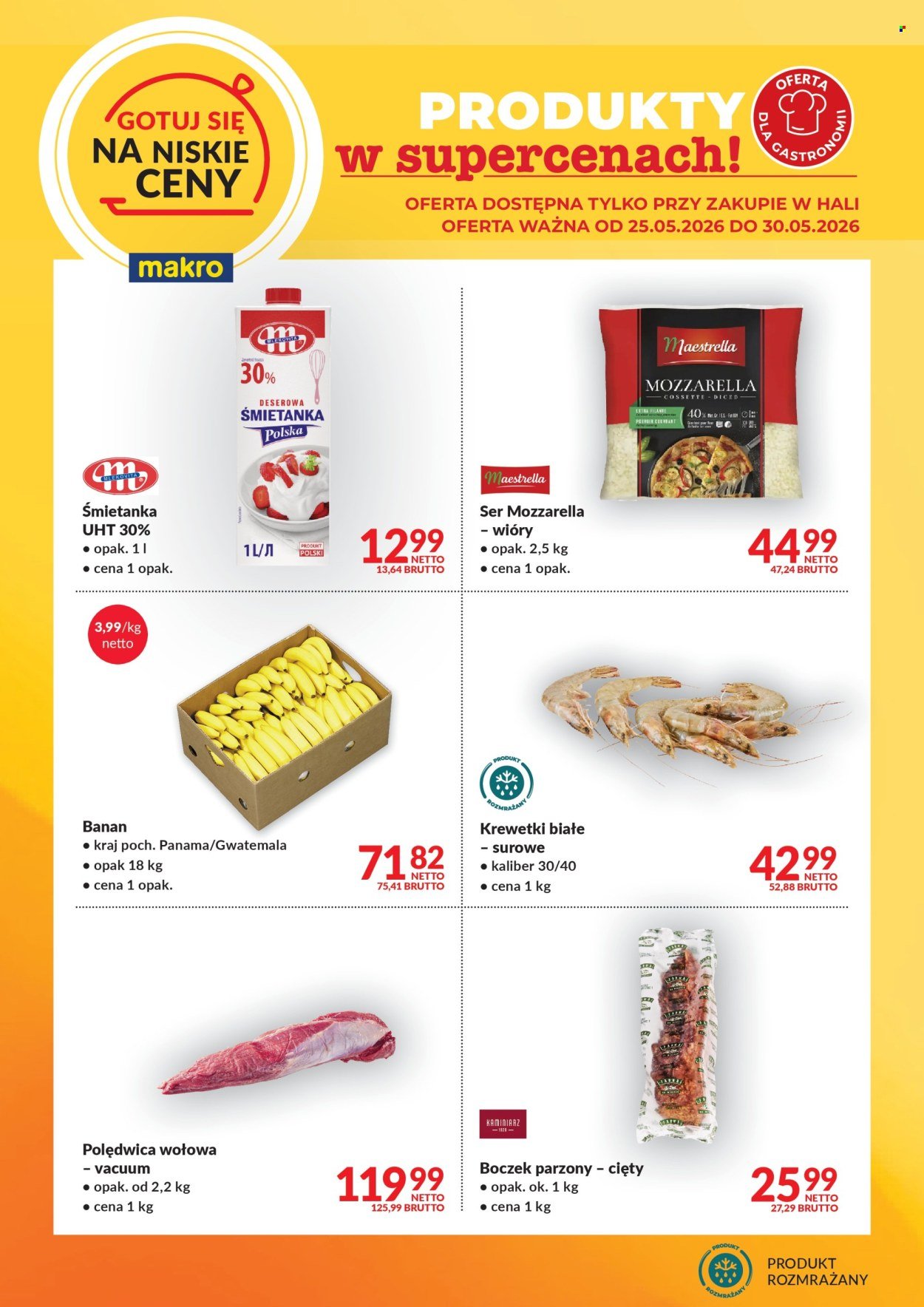 Gazetka MAKRO - Ulotka Gotuj się na niskie ceny