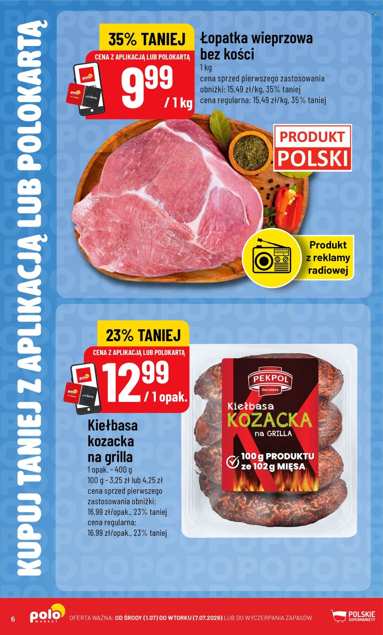 Gazetka POLOMARKET - Od środy 1.07.2026