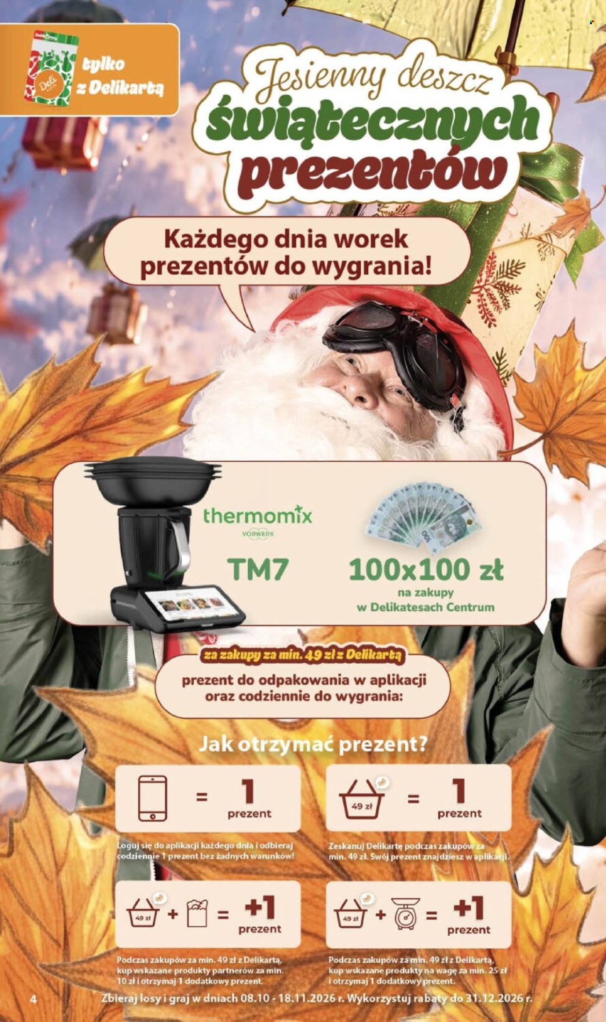 Gazetka DELIKATESY CENTRUM - Od czwartku 29.10.2026