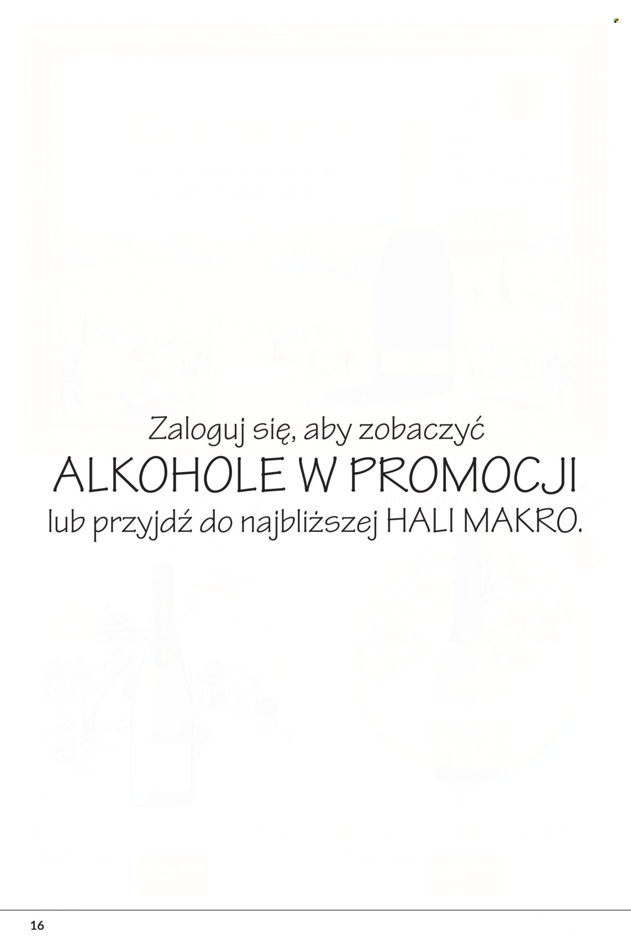 Gazetka MAKRO - Katalog Sery, Wędliny, Wina