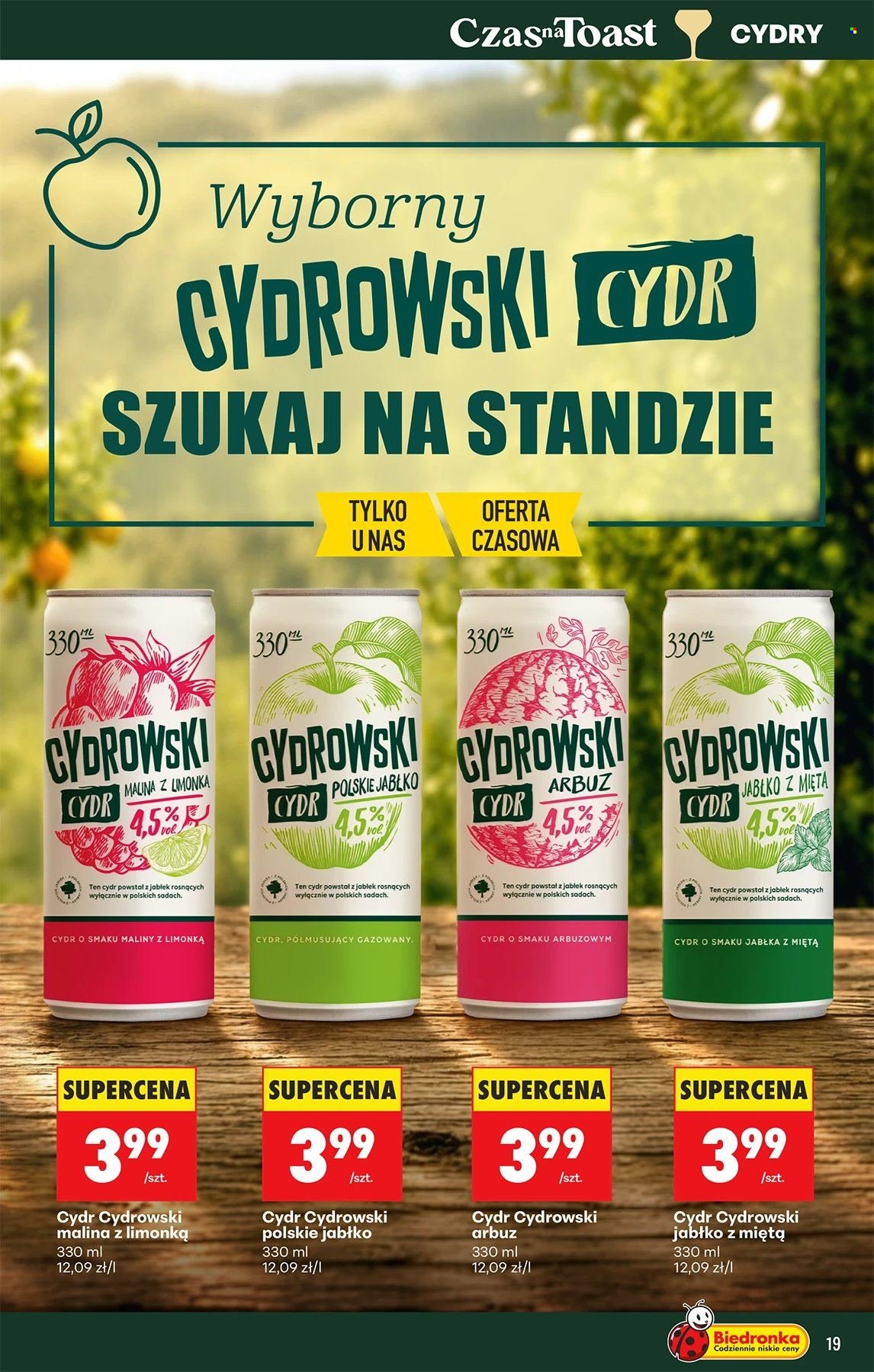 Gazetka BIEDRONKA - Czas na toast