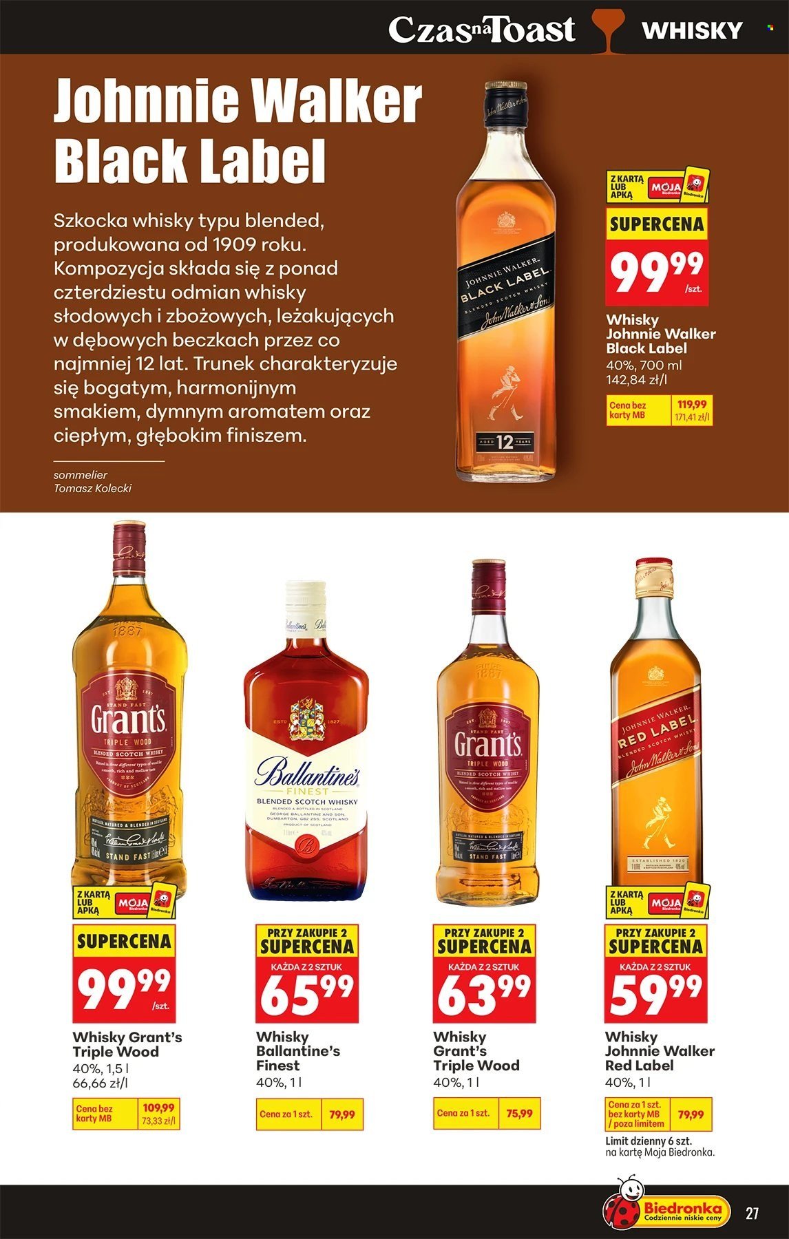 Gazetka BIEDRONKA - Czas na toast