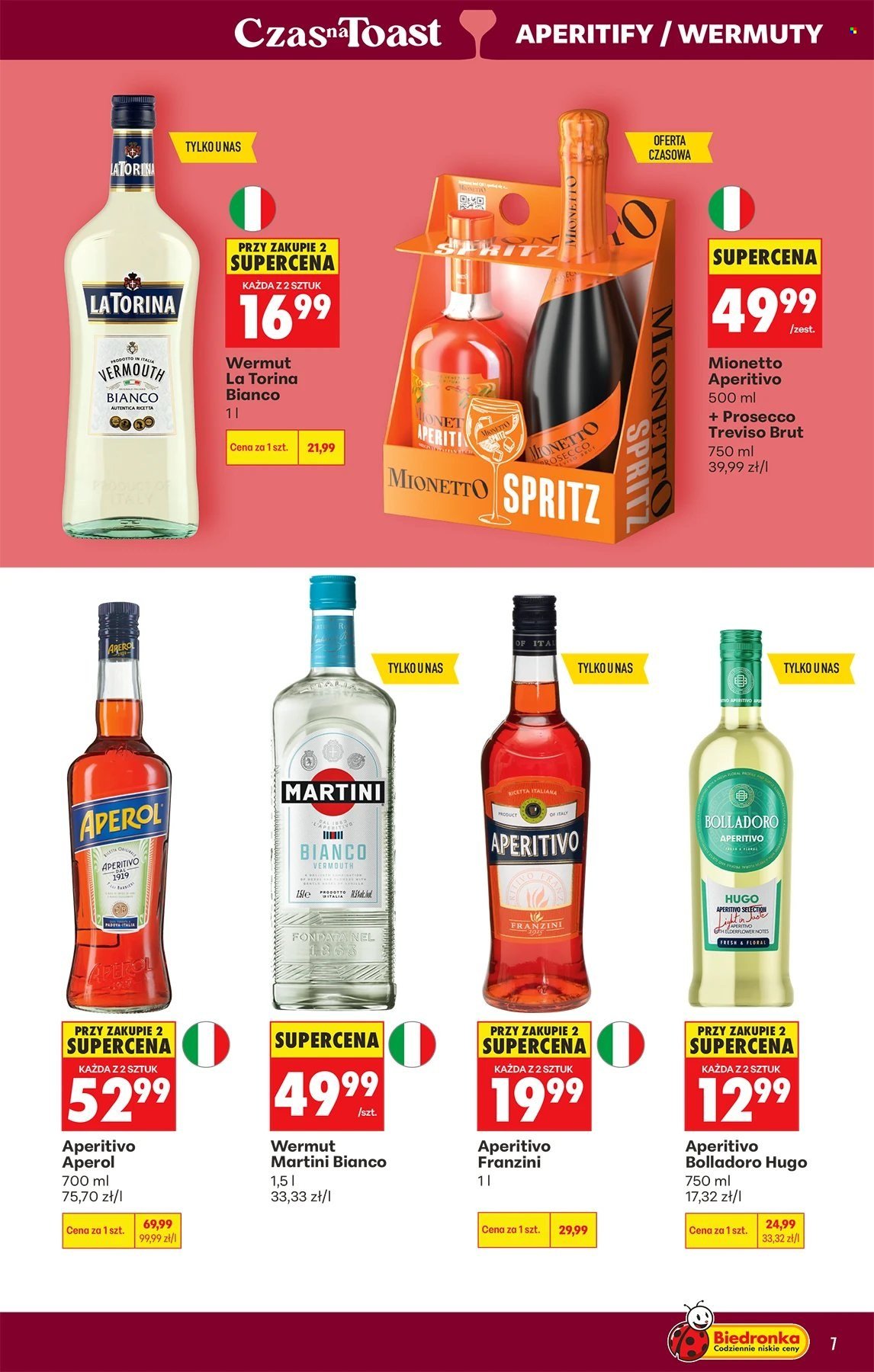 Gazetka BIEDRONKA - Czas na toast