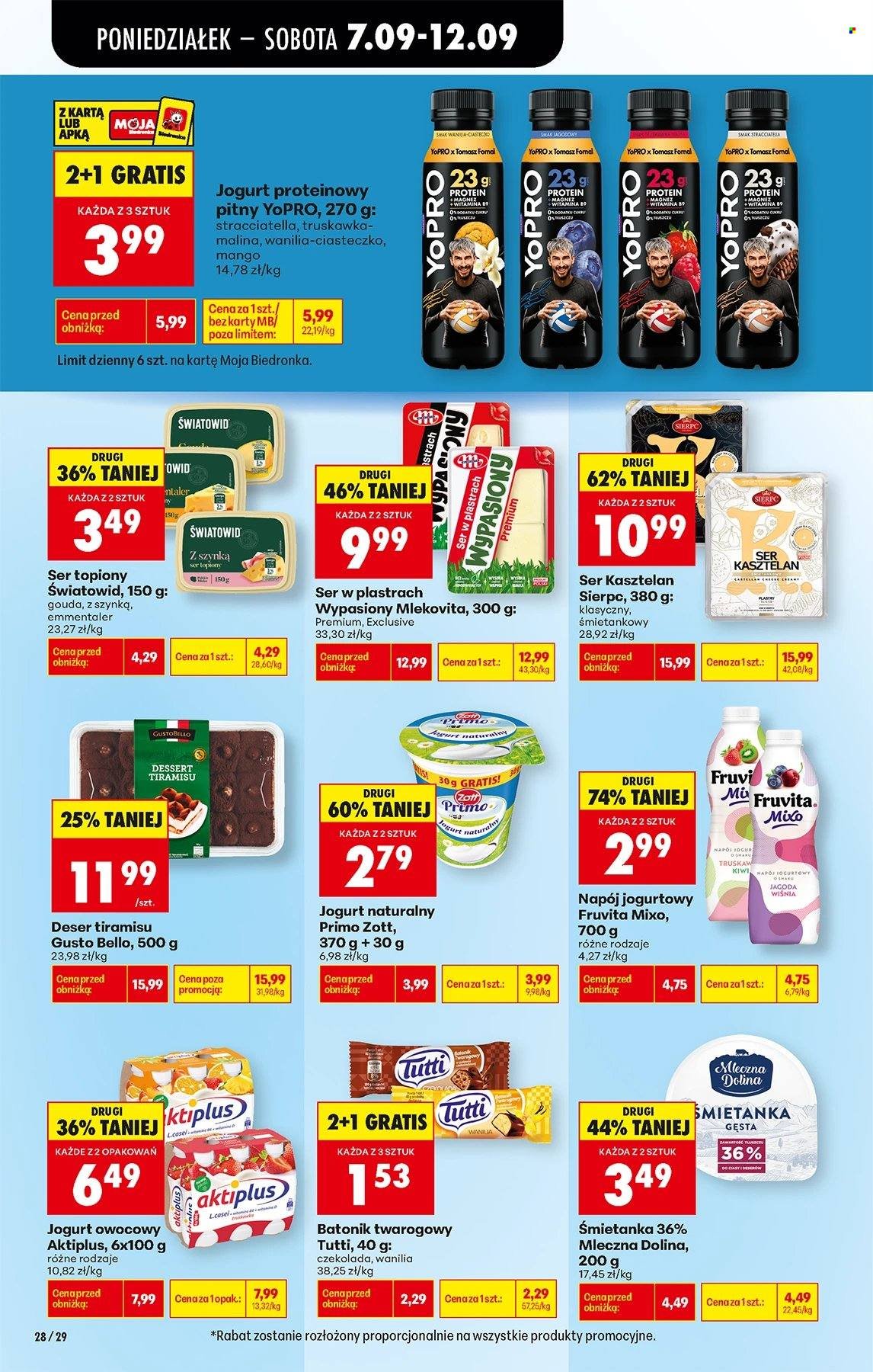 Gazetka BIEDRONKA - W tym tygodniu od poniedziałku