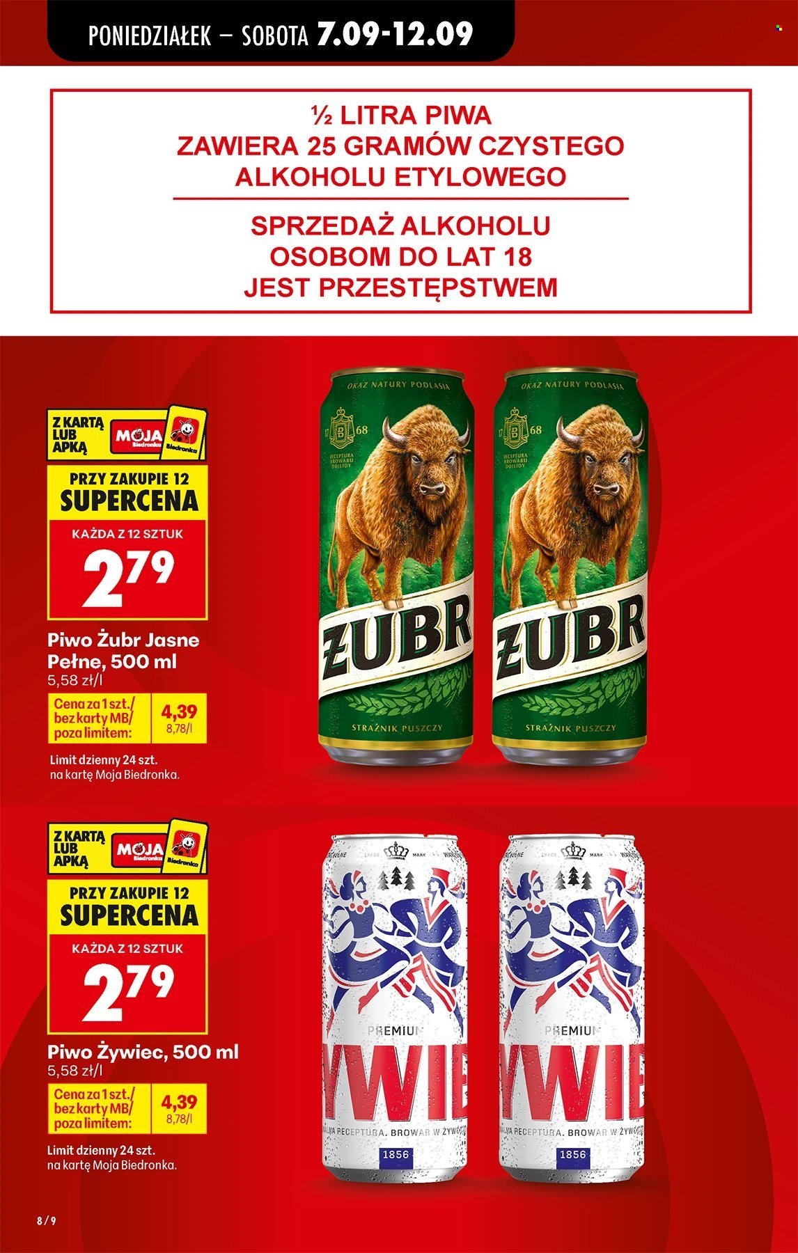 Gazetka BIEDRONKA - W tym tygodniu od poniedziałku