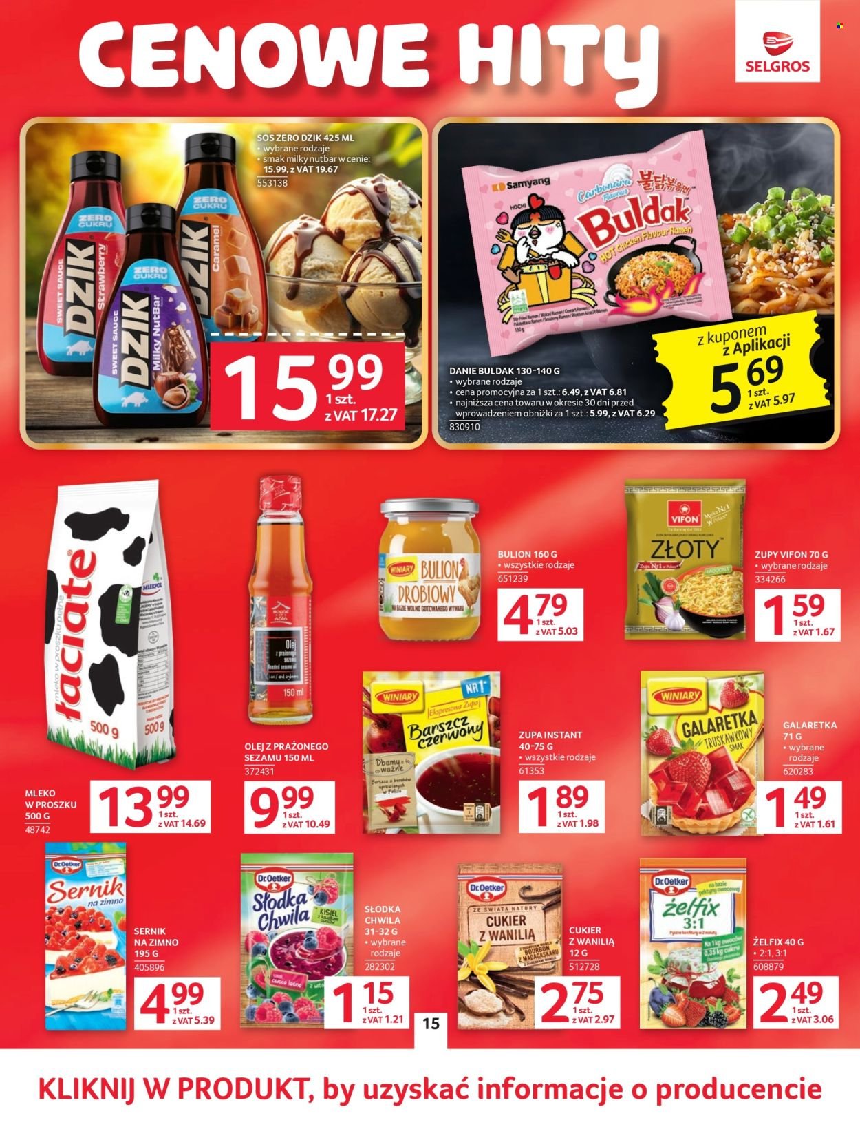 Gazetka SELGROS - Oferta Spożywcza