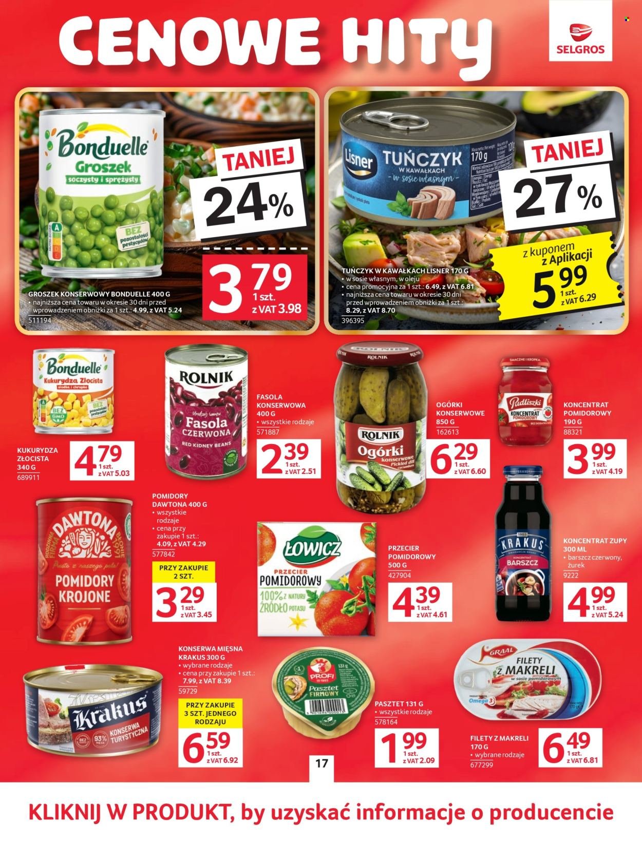 Gazetka SELGROS - Oferta Spożywcza