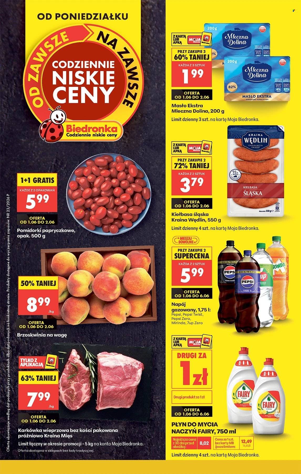 Gazetka BIEDRONKA - W tym tygodniu od poniedziałku