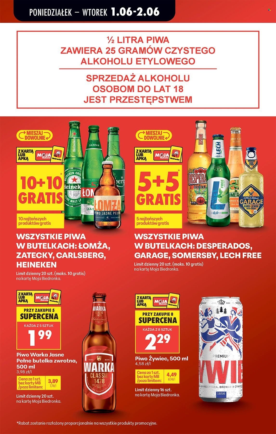 Gazetka BIEDRONKA - W tym tygodniu od poniedziałku