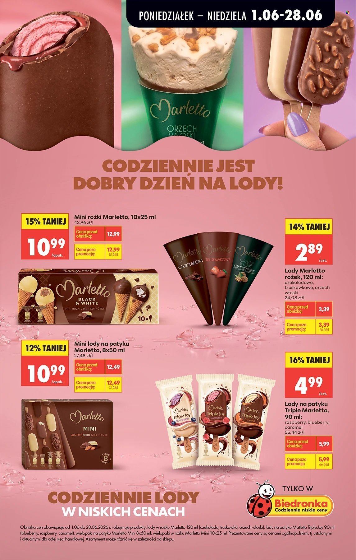 Gazetka BIEDRONKA - W tym tygodniu od poniedziałku