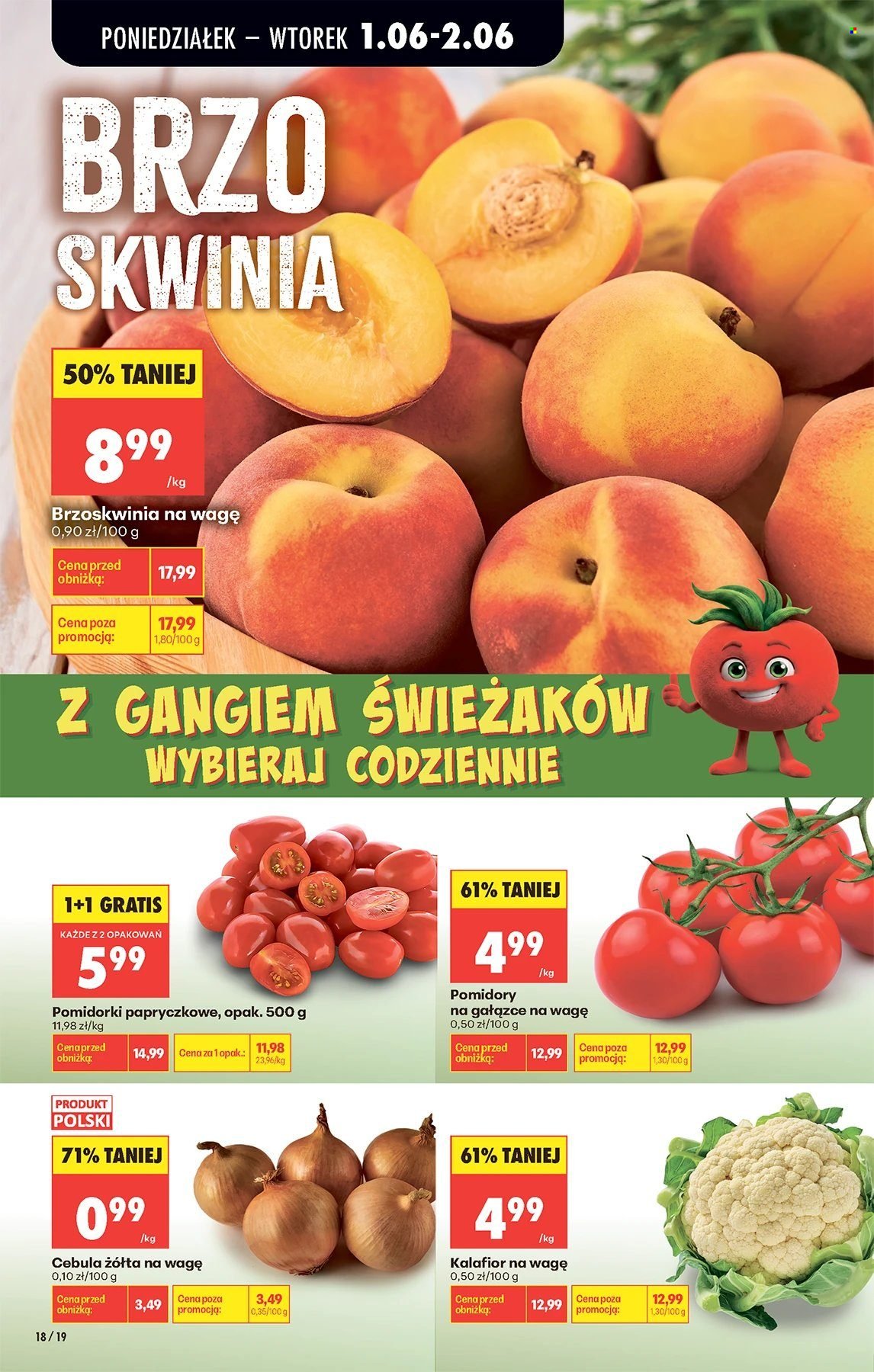 Gazetka BIEDRONKA - W tym tygodniu od poniedziałku