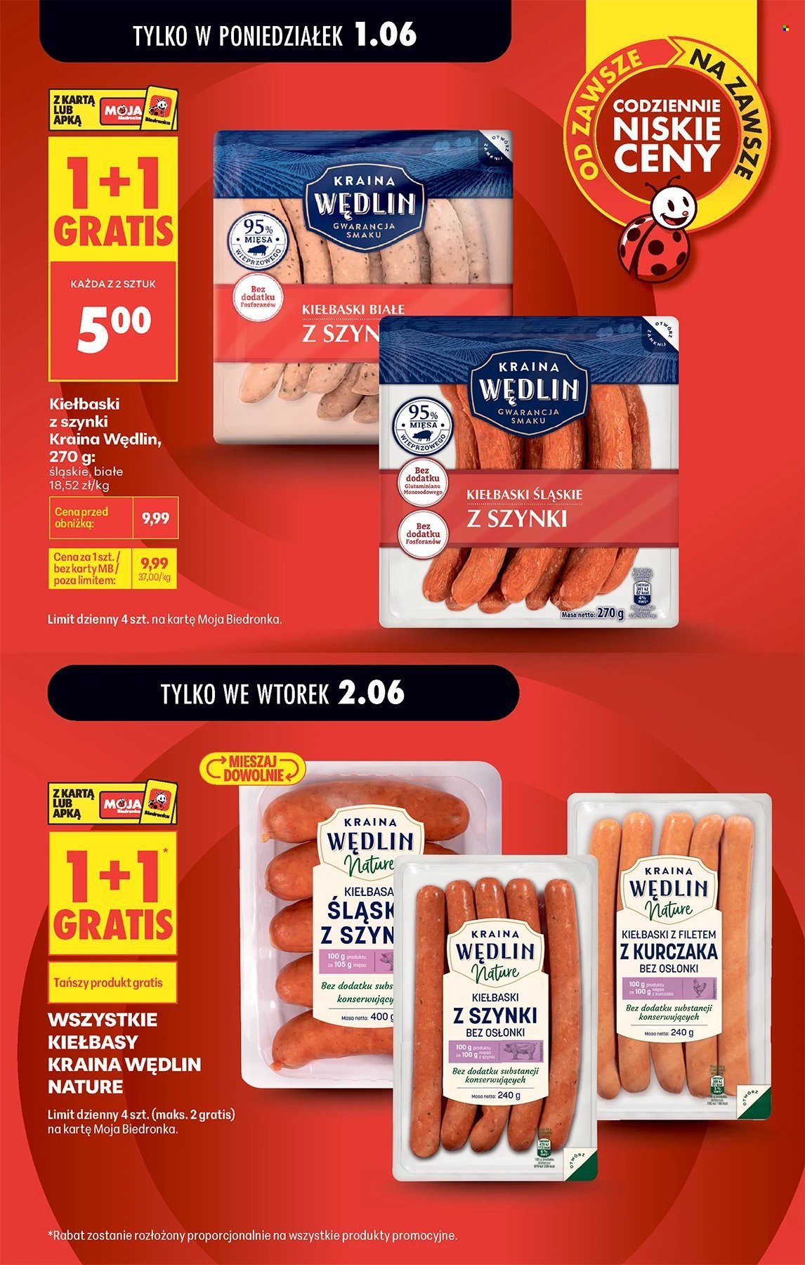 Gazetka BIEDRONKA - W tym tygodniu od poniedziałku