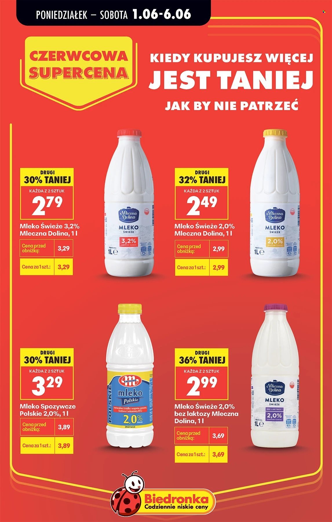 Gazetka BIEDRONKA - W tym tygodniu od poniedziałku