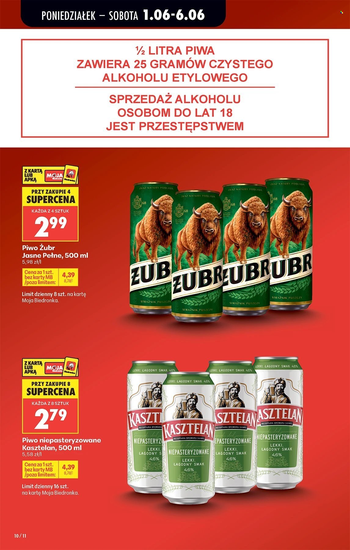 Gazetka BIEDRONKA - W tym tygodniu od poniedziałku