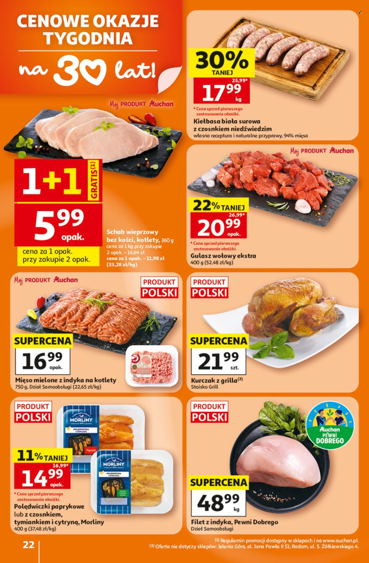 Gazetka AUCHAN - 30 Lat