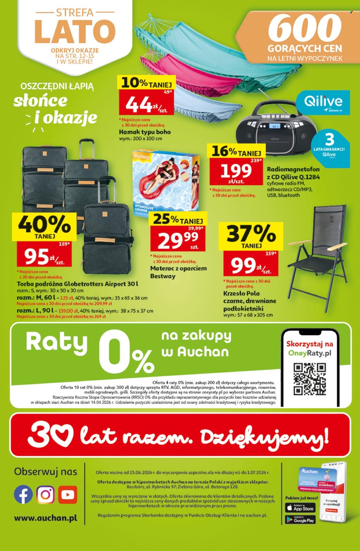 Gazetka AUCHAN - 30 Lat