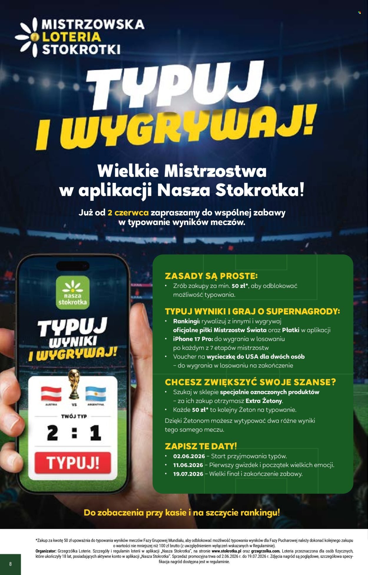 Gazetka STOKROTKA - Od czwartku 18.06.2026