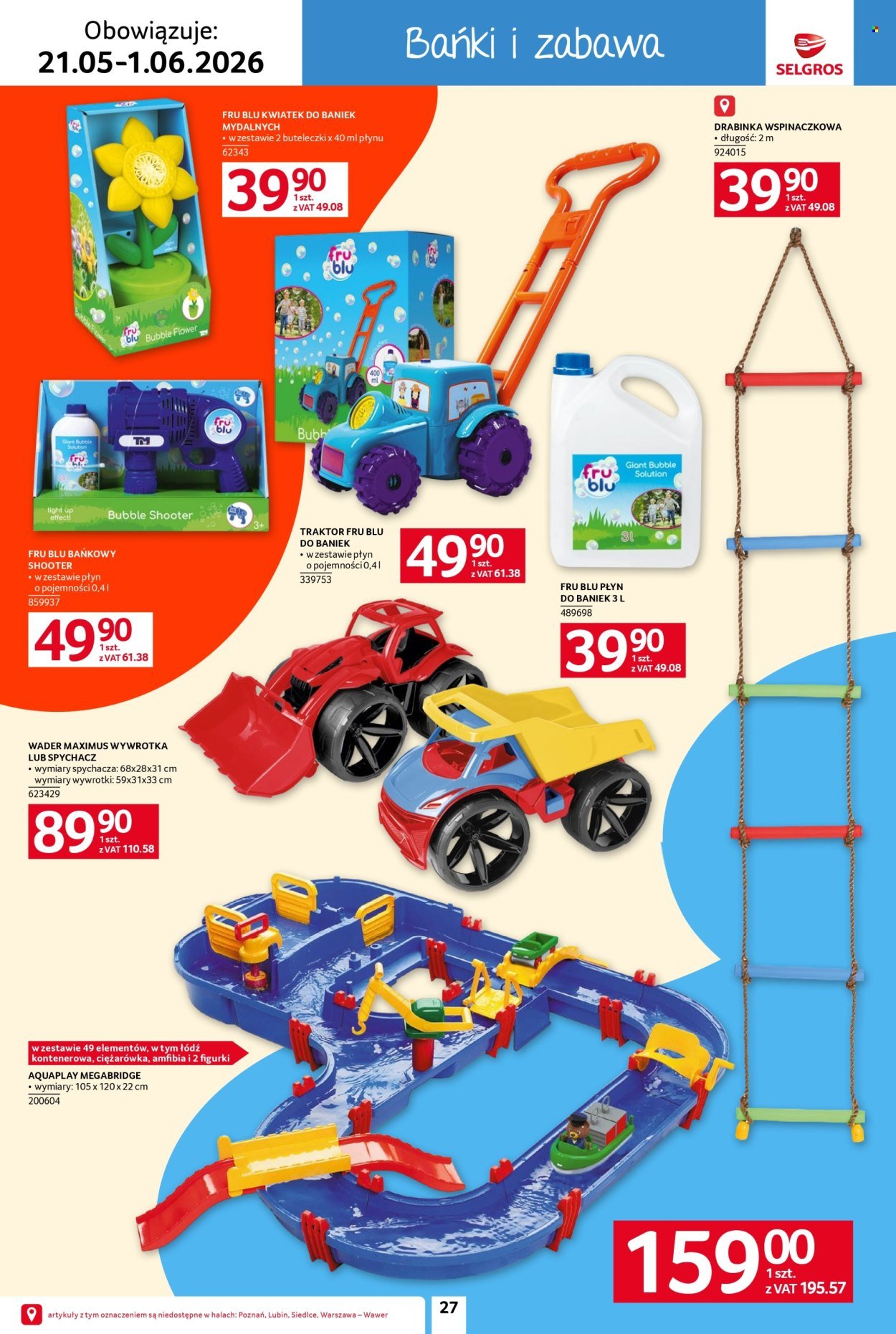 Gazetka SELGROS - Katalog Dzień Dziecka