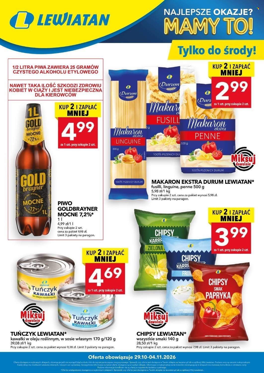 Gazetka LEWIATAN - Od czwartku 29.10.2026