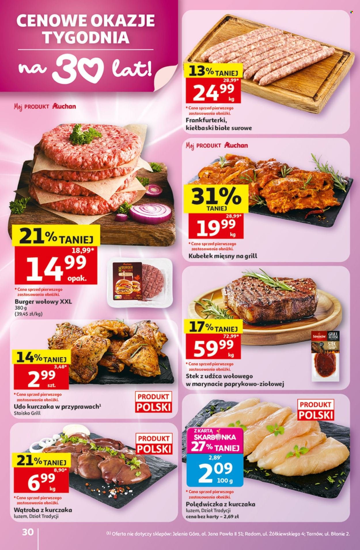 Gazetka AUCHAN - 30 Lat