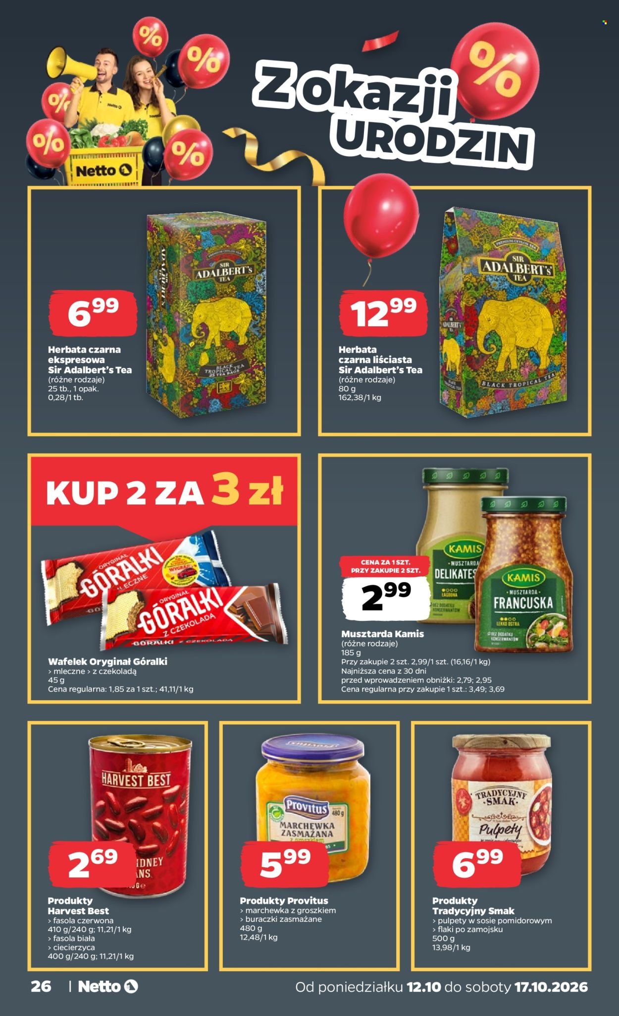 Gazetka NETTO - Od poniedziałku 12.10.2026