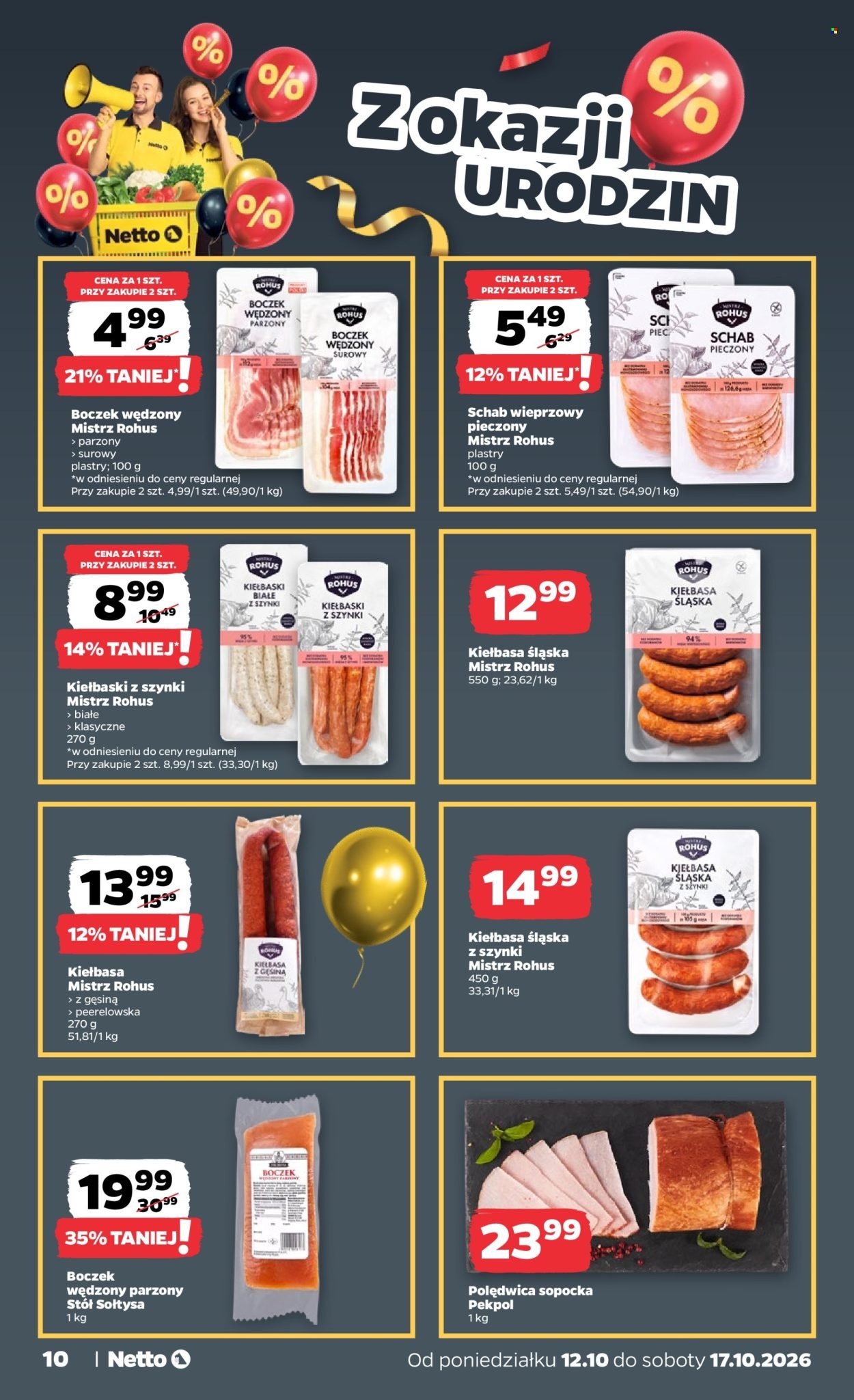 Gazetka NETTO - Od poniedziałku 12.10.2026