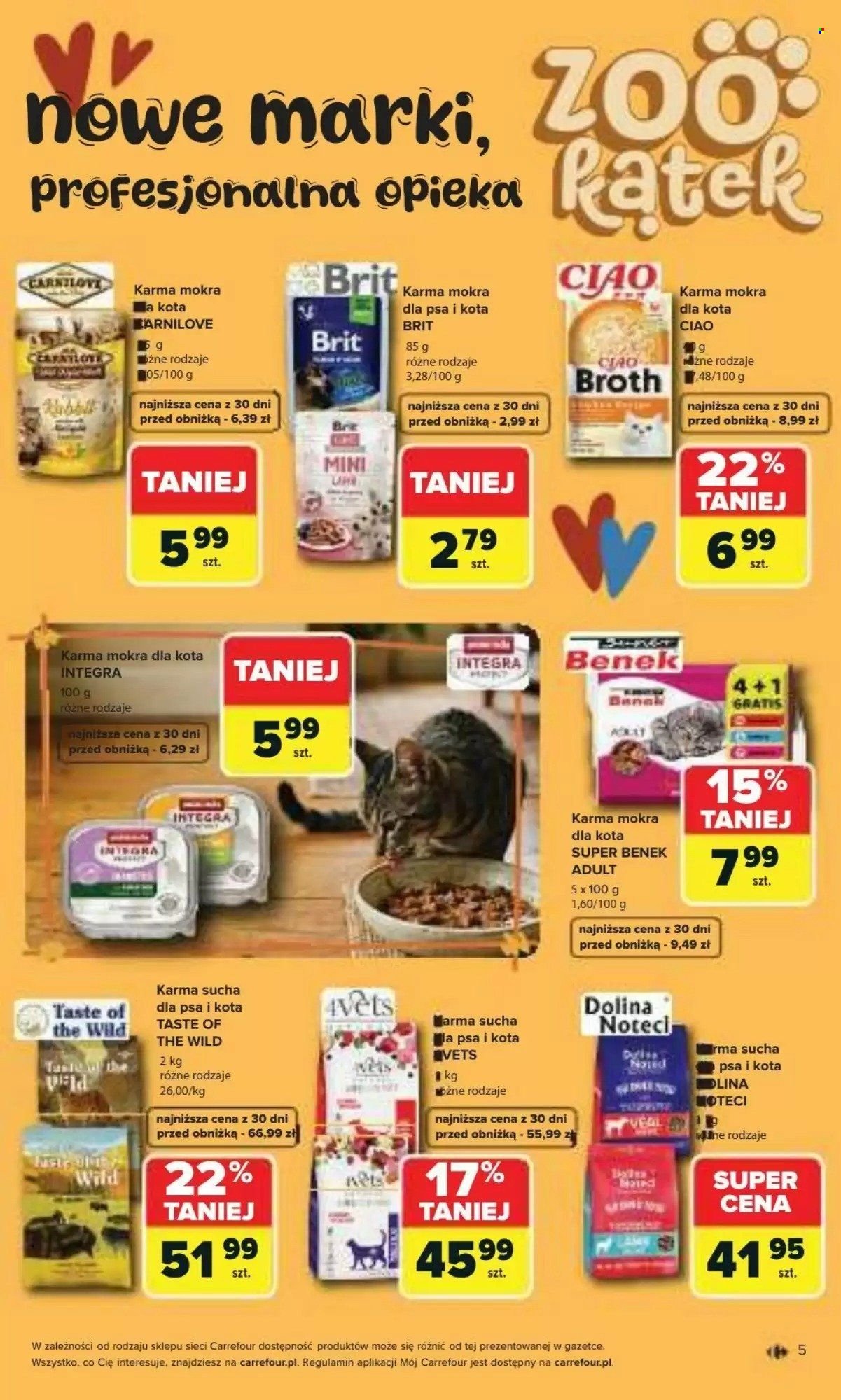 Gazetka CARREFOUR - ZOO kątek