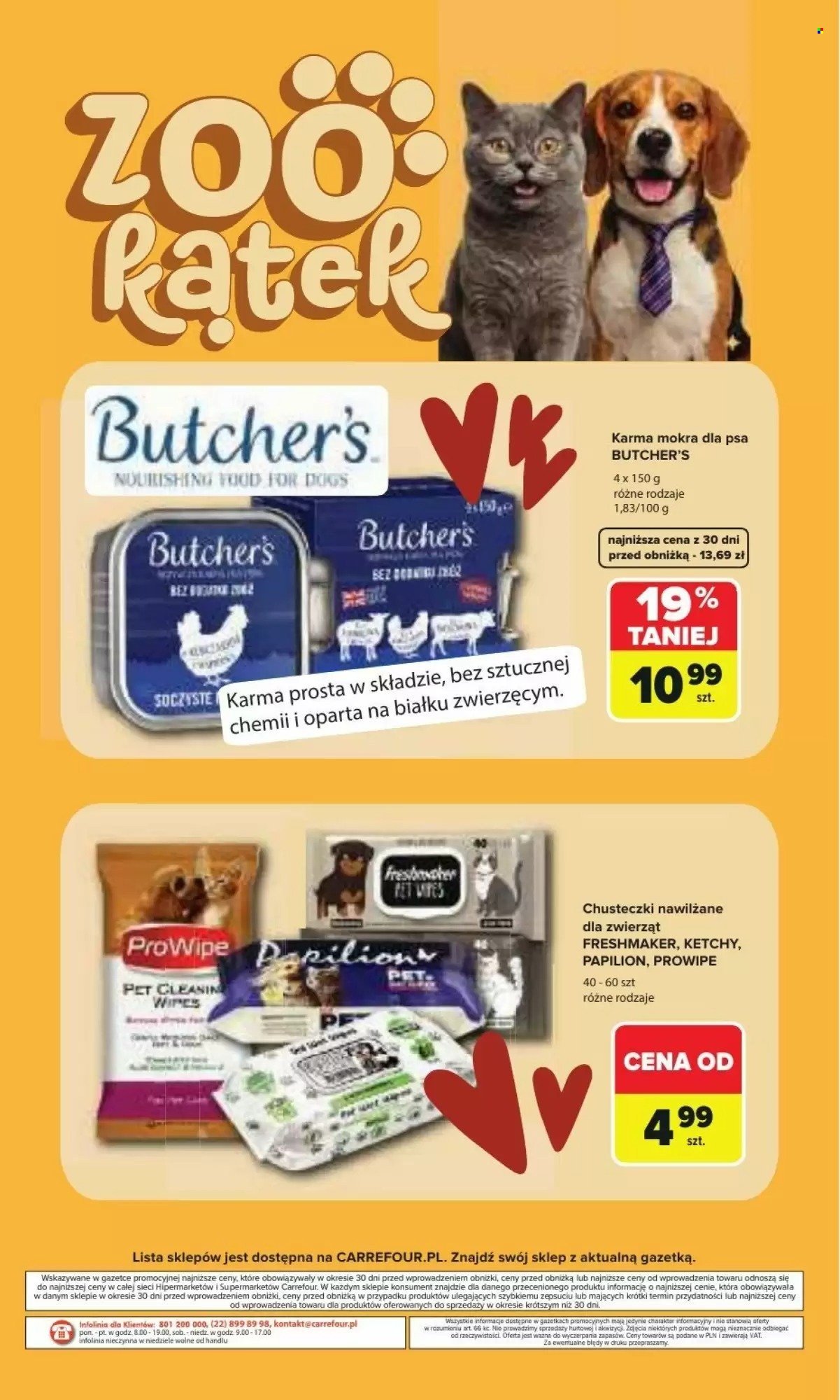 Gazetka CARREFOUR - ZOO kątek