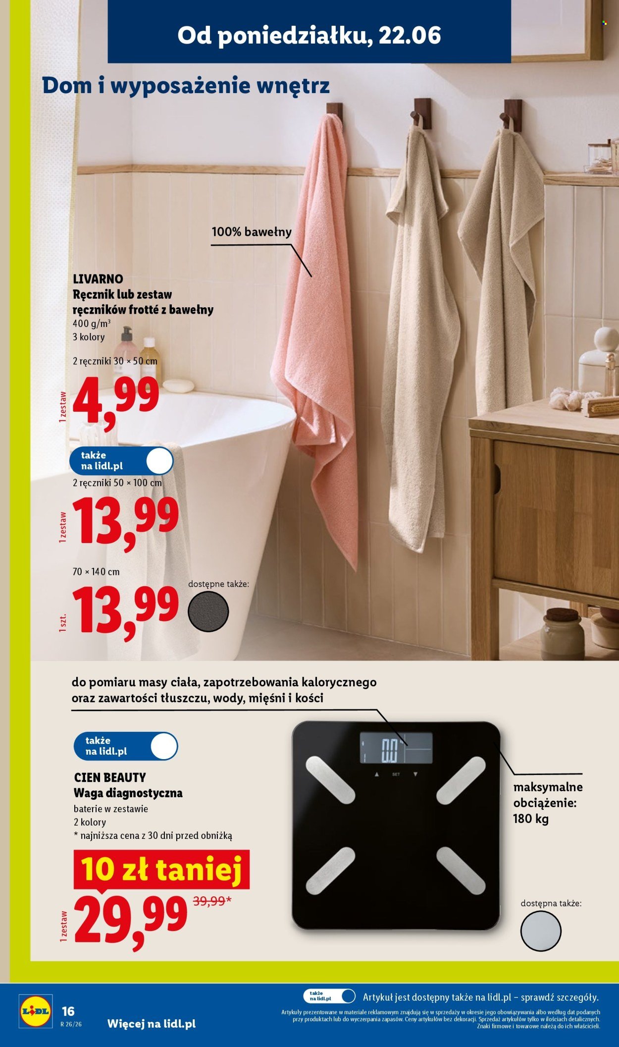 Gazetka LIDL - Od poniedziałku