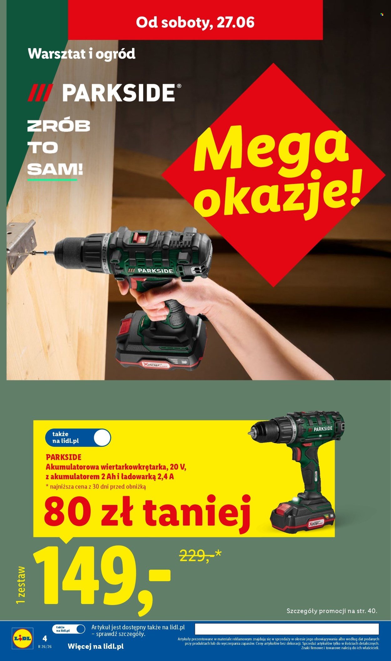 Gazetka LIDL - Od poniedziałku