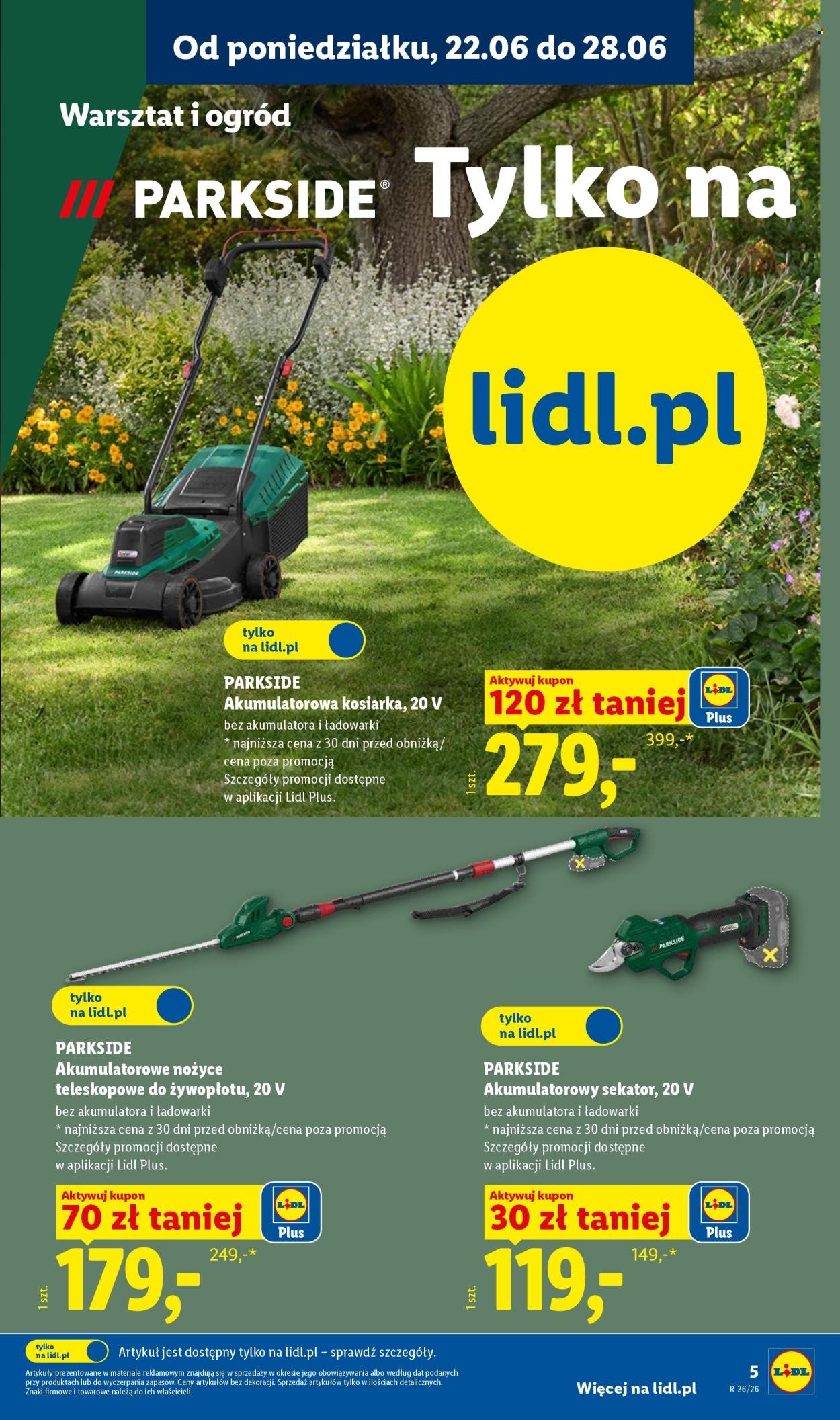 Gazetka LIDL - Od poniedziałku