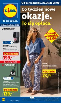 Gazetka LIDL - Od poniedziałku