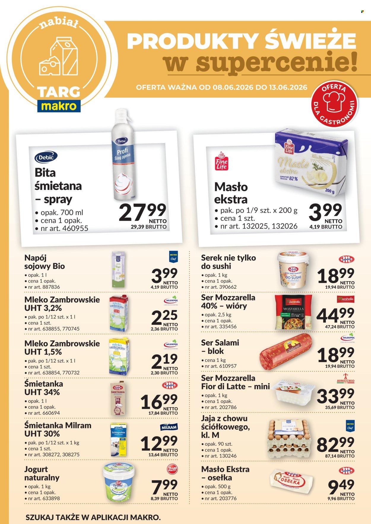Gazetka MAKRO - Targ MAKRO - oferta świeża w super cenach!