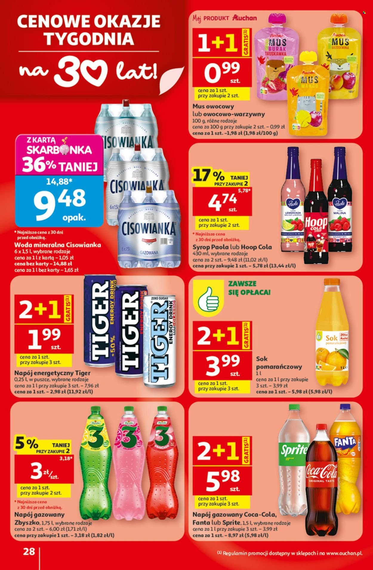 Gazetka AUCHAN - 30 Lat