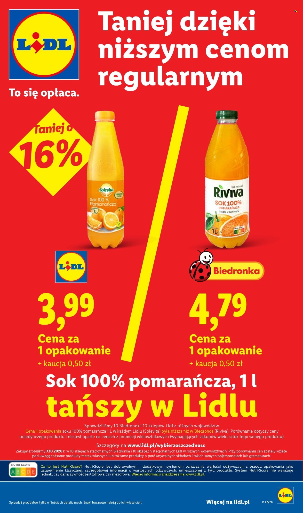 Gazetka LIDL - Od poniedziałku