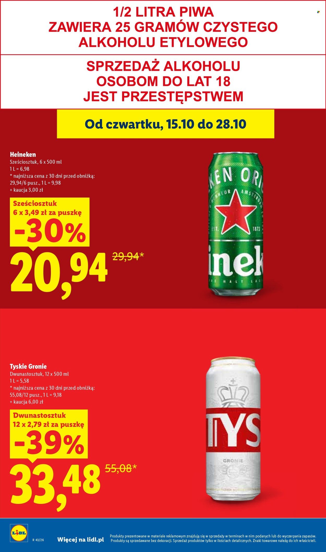 Gazetka LIDL - Od poniedziałku