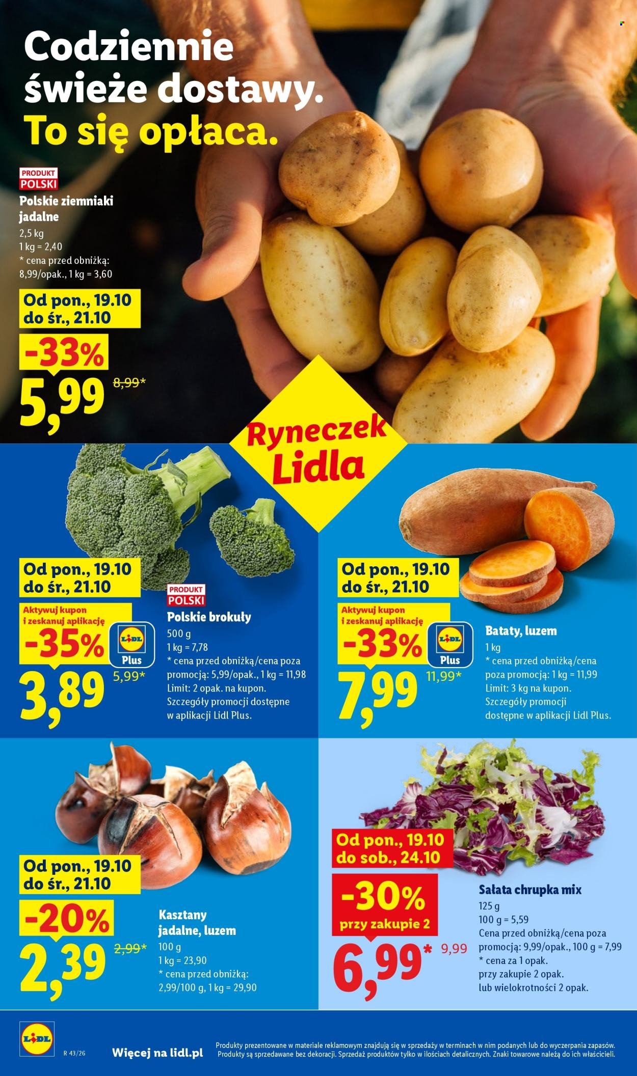 Gazetka LIDL - Od poniedziałku