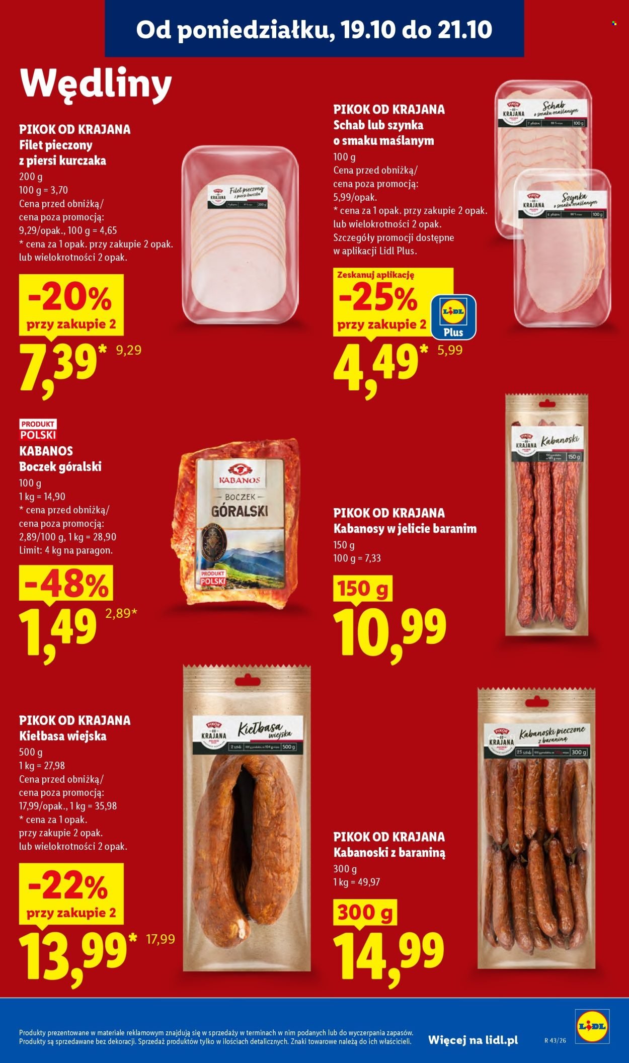 Gazetka LIDL - Od poniedziałku