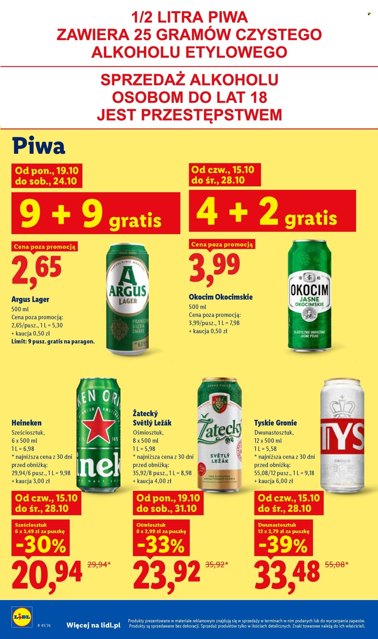 Gazetka LIDL - Od poniedziałku
