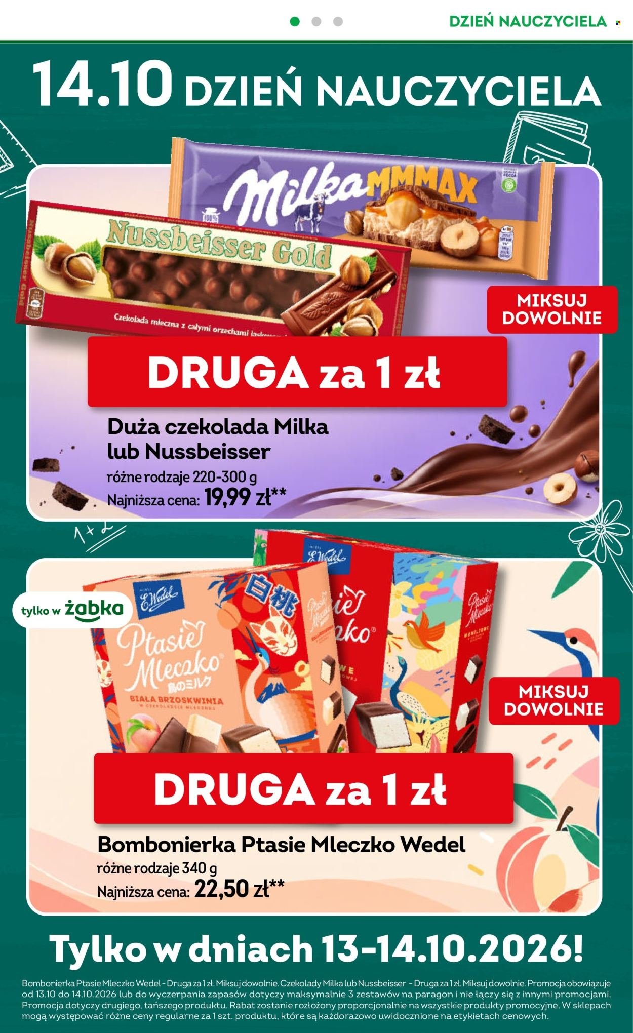 Gazetka ŻABKA - Od środy 7.10.2026
