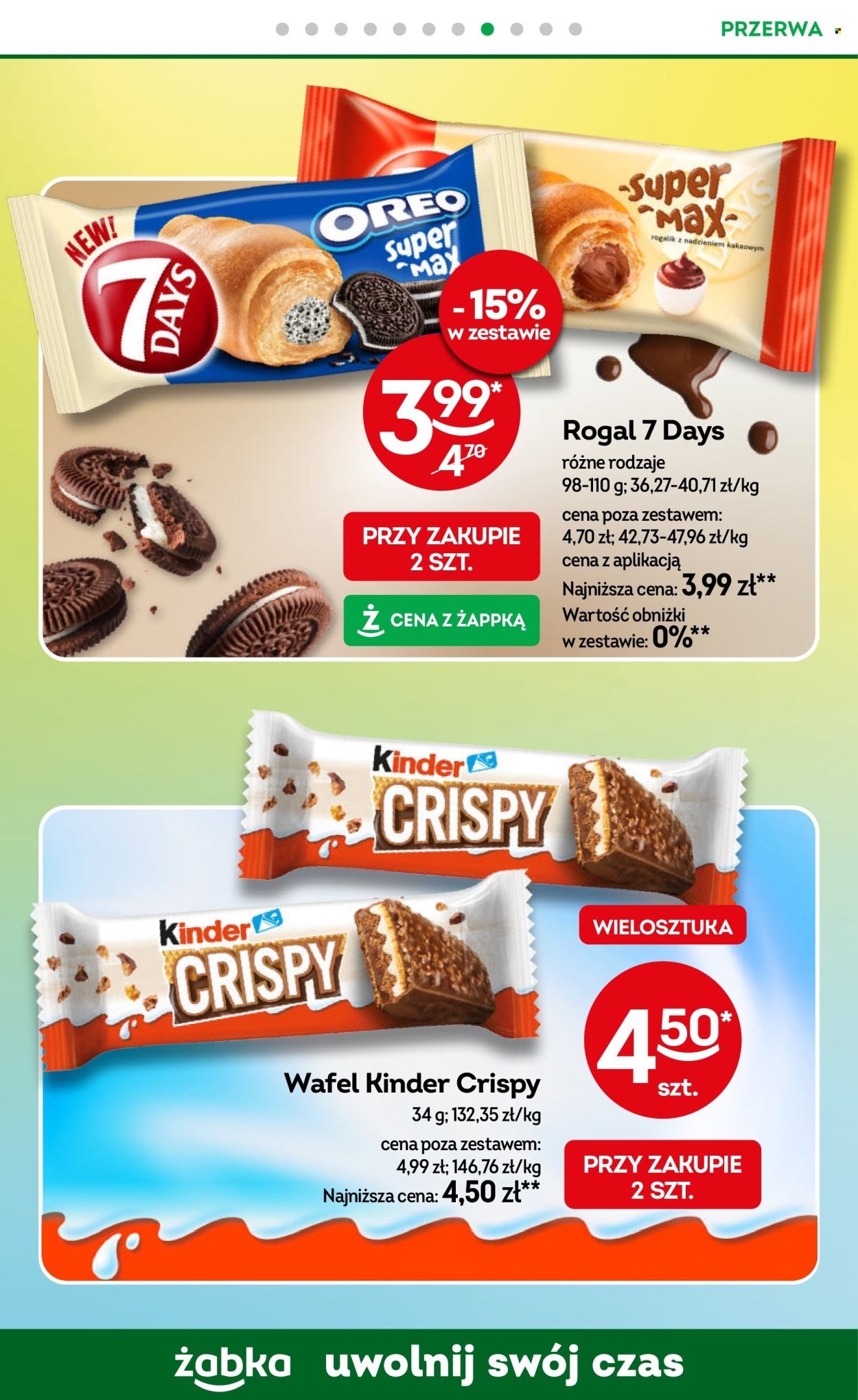 Gazetka ŻABKA - Od środy 7.10.2026