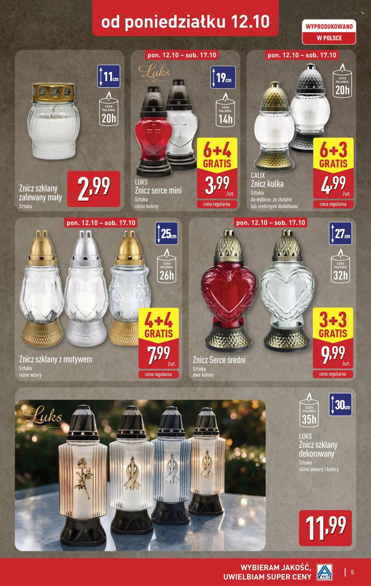 Gazetka ALDI - Znicze i stroiki