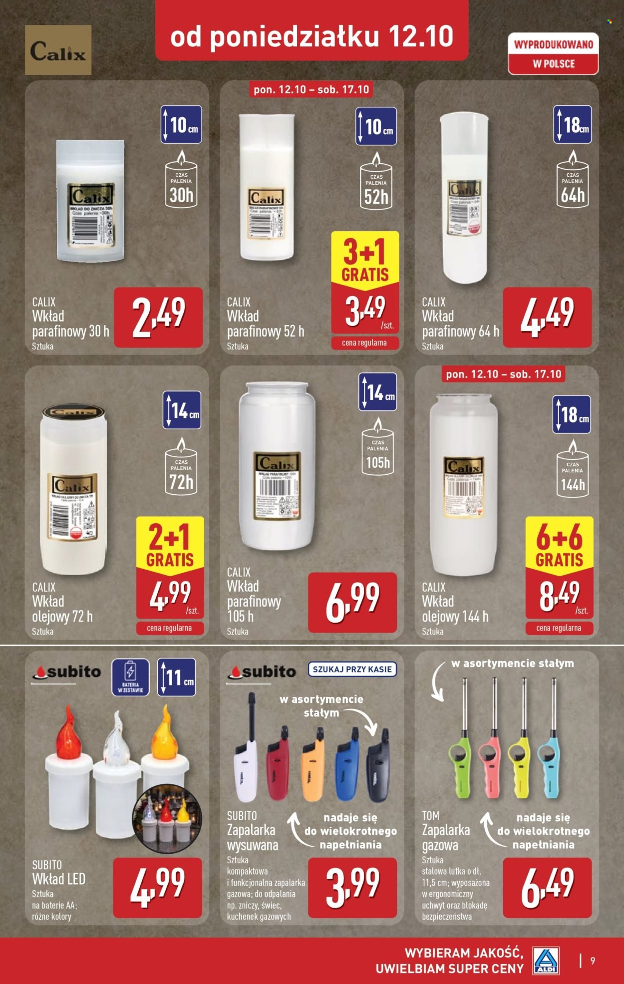 Gazetka ALDI - Znicze i stroiki
