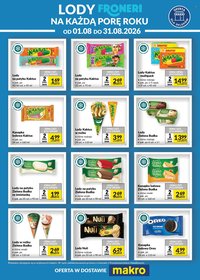 Gazetka MAKRO - Ulotka Lody Froneri
