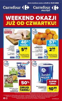 Gazetka CARREFOUR - Weekend promek już od czwartku (2026-01-08 - 2026-01-10)