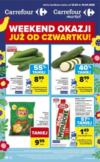 Gazetka CARREFOUR - Weekend promek już od czwartku (2026-03-12 - 2026-03-14)