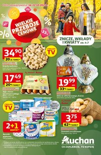 Gazetka AUCHAN - Wielkie przeboje cenowe (2025-10-16 - 2025-10-22)