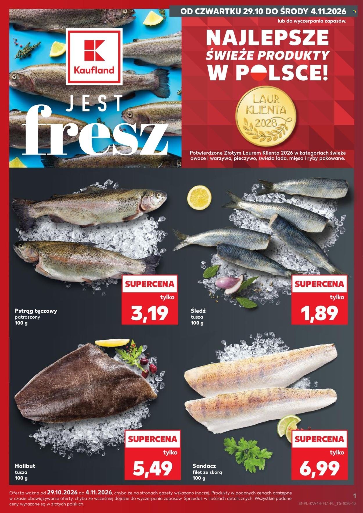 Gazetka KAUFLAND - Ryby z naszej lady