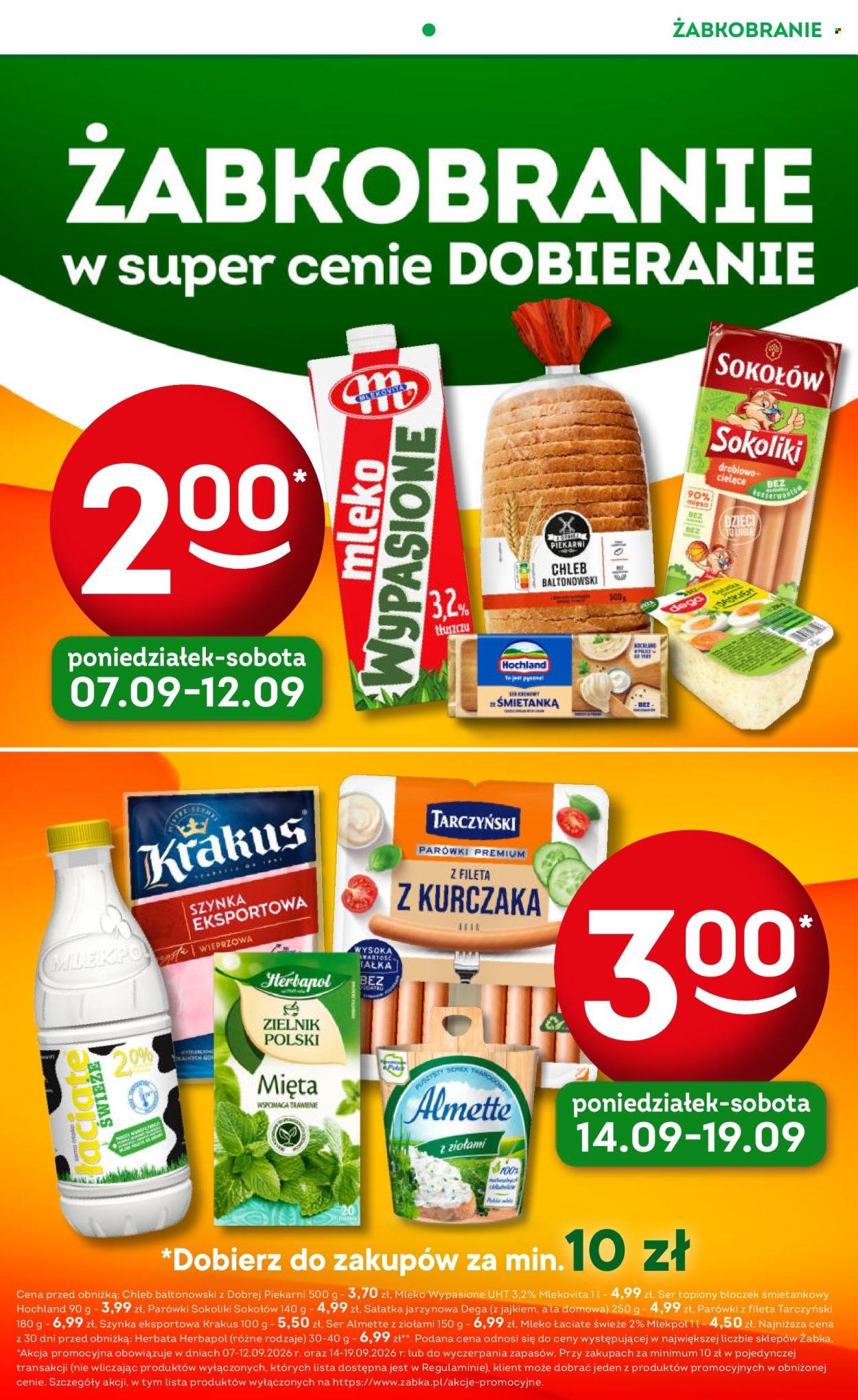 Gazetka ŻABKA - Od środy 9.09.2026